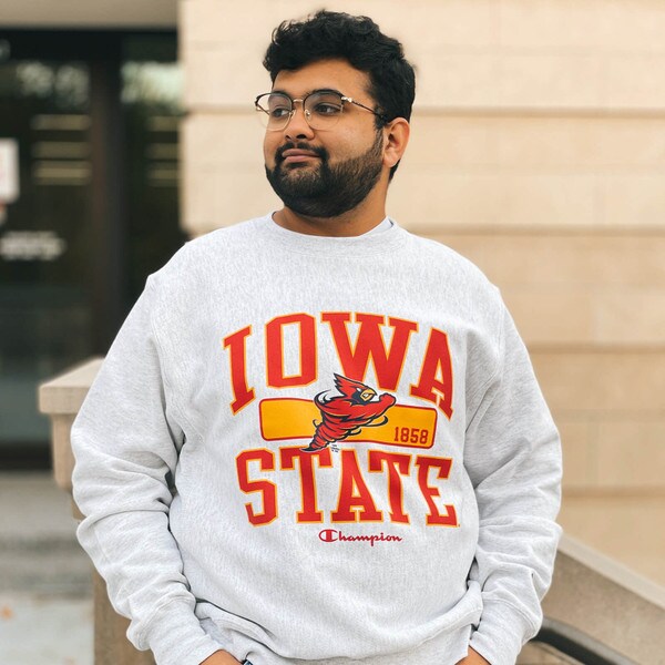 Champion® Spirit Collection Iowa State Punching Cy 1858 Sweatshirt